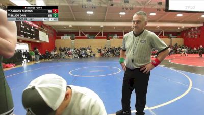 177 lbs Champ. Round 1 - Elliot Orr, Miramonte vs Carlos Bustos, Tennyson