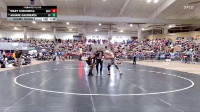 AA 175 lbs Champ. Round 1 - Wiley Suskawicz, Bradley Central High School vs Ahvare Galbreath, Clarksville High School