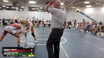 155 lbs Champ. Round 3 - Zachary Taylor, Bouchard Trained vs Findley Smout, Wave WC