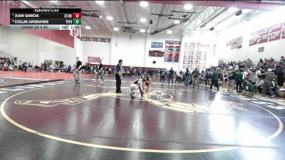 113 lbs Consi Of 8 #2 - Juan Garcia, St Joseph vs Collin Argraves, Terryville/Thomaston