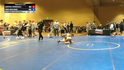 88 lbs Cons. Sub-semis - Ashton Cornicelli, Bears Wrestling Club vs Reed Braymer, Journeymen