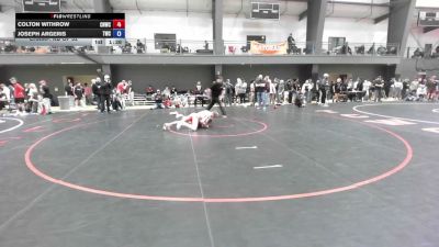 120 lbs Champ. Rd Of 32 - Colton Withrow, CNWC Concede Nothing Wrestling Club vs Joseph Argeris, Tumwater Wrestling Club