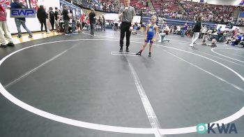 52 lbs Consi Of 8 #1 - Braydon Smith, Noble Takedown Club vs Kolt Lovelace, Clinton Youth Wrestling