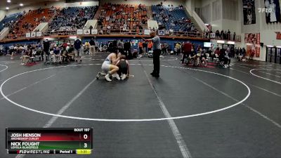 165 lbs Quarterfinal - Josh Henson, Archbishop Curley vs Nick Fought, Loyola-Blakefield