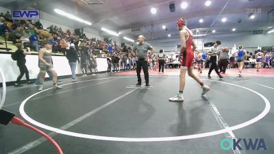 120 lbs Round Of 16 - Gage Pope, Verdigris Youth Wrestling vs Hagen Ellis, Salina Wrestling Club