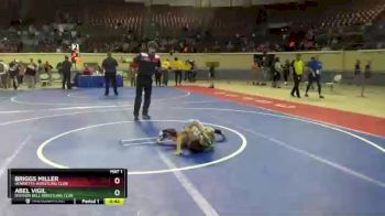 66 lbs 3rd Place Match - Abel Vigil, Division Bell Wrestling Club vs Briggs Miller, Henrietta Wrestling Club