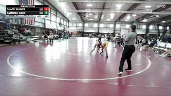 126 lbs Round 4 (8 Team) - Quade Hughes, Enterprise vs Cameron Wade, Millard B