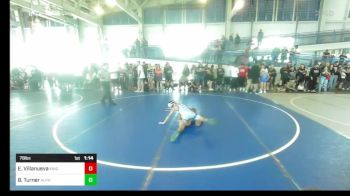78 lbs Semifinal - Emanu Villanueva, Kingdom WC vs Benjamin Turner, Alpha Dawg