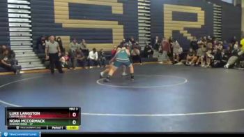 285 lbs Quarters - Luke Langston, Canyon View vs Noah McCormack, Shadow Ridge