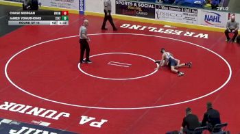 103 lbs Round Of 16 - Chase Morgan, Wyoming Valley West vs James Yonushonis, State College