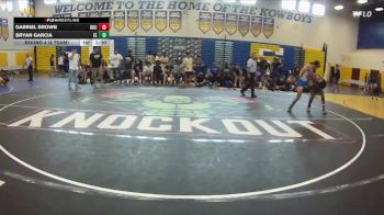 138 lbs Round 4 (8 Team) - Bryan Garcia, Eagle Empire vs Gabriel Brown, Buchholz