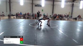 76 lbs Semifinal - Paul Jr Ruiz, Red Wave vs Jack Cranford, Okwa