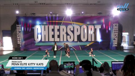 Penn Elite - Penn Elite Kitty Kats [2024 L1 Tiny - Novice - Restrictions Day 1] 2024 CHEERSPORT Toms River Classic
