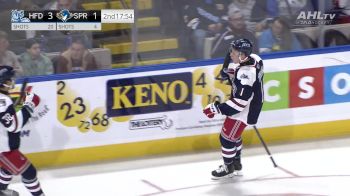 New York Rangers Prospect Carey Terrance Scores To Extend Hartford's Lead