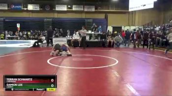 132 lbs Cons. Round 2 - Damion Lee, Liberty vs Terran Schwartz, Lakewood