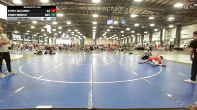 126 lbs Rr Rnd 2 - Michael Cuoco, Mayo Quanchi Silver vs Gage Swank, Buffalo Valley Blue