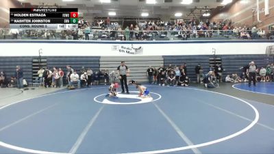 63 lbs Cons. Round 5 - Holden Estrada, Fighting Squirrels Wrestling Club vs Nashten Johnston, Sublime Wrestling Academy
