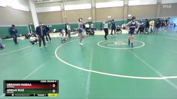 157 lbs Cons. Round 6 - Adrian Ruiz, Colony vs Abraham Maidaa, Ramona