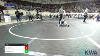 49 lbs Round Of 16 - Byrd Ware, Cleveland Take Down Club vs Kristopher Henry, BullTrained