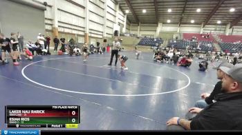 74 lbs Placement (16 Team) - Esiah Rios, Idaho 2 vs Laker Nau Rarick, Westlake