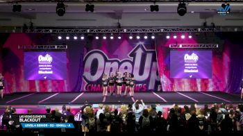 Las Vegas Elements - Blackout [2025 L4 Senior - D2 - Small - A Day 3] 2025 One Up Grand Nationals