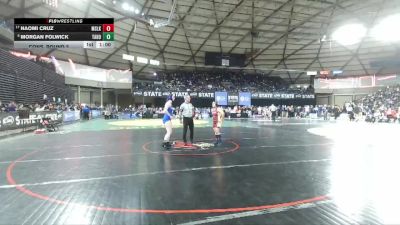 Girls 4A 170 lbs Cons. Round 3 - Morgan Folwick, Tahoma (Girls) vs Naomi Cruz, Moses Lake (Girls)