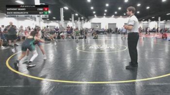90 lbs Rr Rnd 2 - Anthony Miano, CTWHALE - BHSE vs Zack Bednarczyk, VA Team Predator - BHSE