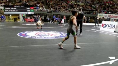 Intermediate Boys - 67 lbs Cons. Semis - Cirrus Villarruel, Team Arcata Wrestling Club vs Henry Sanchez, USA Gold Wrestling Club