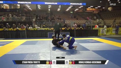 Ethan Pineda Trivette vs Ronald Konrad Ascherman 2025 Pan Kids Jiu-Jitsu IBJJF Championship