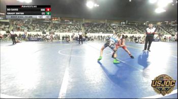 73 lbs Consolation - Bo Davis, Honey Badgers Wrestling Club vs Grady Zinter, Owasso Takedown Club