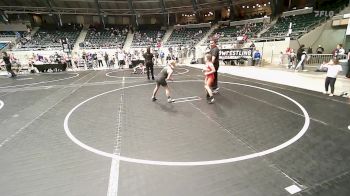 83 lbs Consolation - Tatum Ringer, Claremore Wrestling Club vs Khloe Charboneau, Catoosa Youth Wrestling