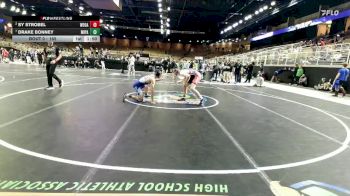 165 lbs Quarterfinal - Drake Bonney, Miami Palmetto vs Sy Strobel, West-Oak