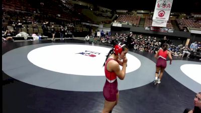 120 lbs Jaevani Persaud, MDWA - Mount Diablo Wrestling Association vs Esmeralda Duran, KCWA - Kern County Wrestling Association