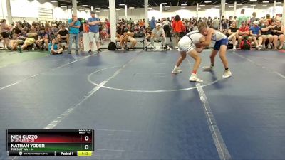 110 lbs Round 1 (6 Team) - Nathan Yoder, Pursuit WA vs Nick Guzzo, 84 Athletes