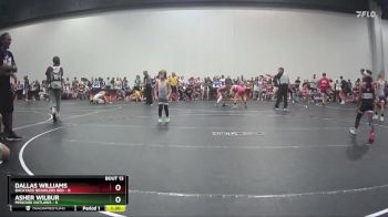 52 lbs Round 3 (10 Team) - Asher Wilbur, Missouri Outlaws vs Dallas Williams, Backyard Brawlers Red