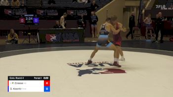 60 lbs Cons. Round 4 - Paxton Creese, Minnesota Storm vs Dylan Koontz, Titan Mercury Wrestling Club (TMWC)