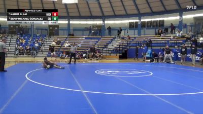 133 lbs 1st Place Match - Sean-michael Gonzalez, Carl Albert State vs Karim Allal, Northeast Oklahoma