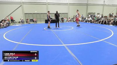 190 lbs Semis & 3rd Wb (16 Team) - Cade Ziola, Nebraska vs Peyton Callis, Oklahoma Blue