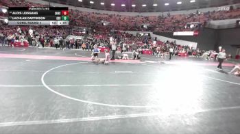 160 lbs Cons. Round 4 - Lachlan Daffinson, GET Blue Demons vs Alois Leisgang, Seymour Area Wrestling Club