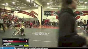 126 lbs 1st Place Match - Thomas Le, Laguna Hills vs David Guerra, Centennial/Corona