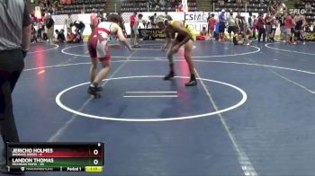 145 lbs Round 2 (4 Team) - Jericho Holmes, BadBass Green vs Landon Thomas, Michigan Mafia