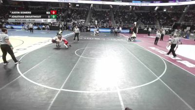 II-144 lbs Cons. Round 5 - Jonathan Swartwout, Fonda/Johnstown vs Justin Somers, Walton/Delaware Academy
