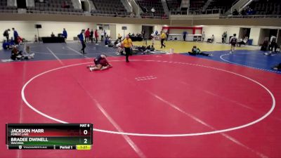 145 lbs Cons. Round 3 - Jackson Marr, Forest Lake vs Bradee Dwinell, Waconia