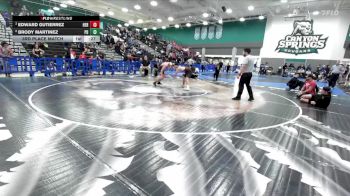 157 lbs 3rd Place Match - Edward Gutierrez, Heritage vs Brody Martinez, Palm Desert