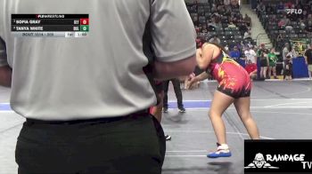 200 lbs 1st Place Match - Sofia Gray, Slyfox vs Tanya White, Bulldog