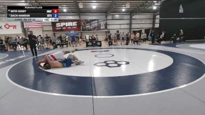79 kg Cons. Rd Of 32 - Seth Digby, DMV RTC vs Zach Hanson, California Regional Training Center (CA RTC)