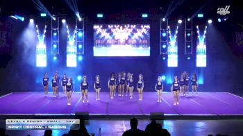 Spirit Central - Sabers [2026 L4 Senior - Small Day 1] 2026 SU Battle at the Boardwalk Grand Nationals