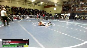 175 lbs Champ. Round 2 - Roy Perez, California vs Ricardo Buenrostro, Bloomingtonn