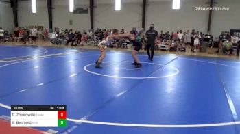 160 lbs Semifinal - Danny Zmorowski, Shamrock WC Akron vs Sean Bechtold, King Select