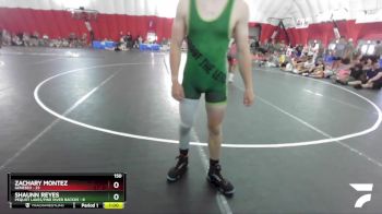 150 lbs Placement Matches (16 Team) - Malaki Jackson, Geneseo vs Brady Ruhl, Pequot Lakes/Pine River Backus